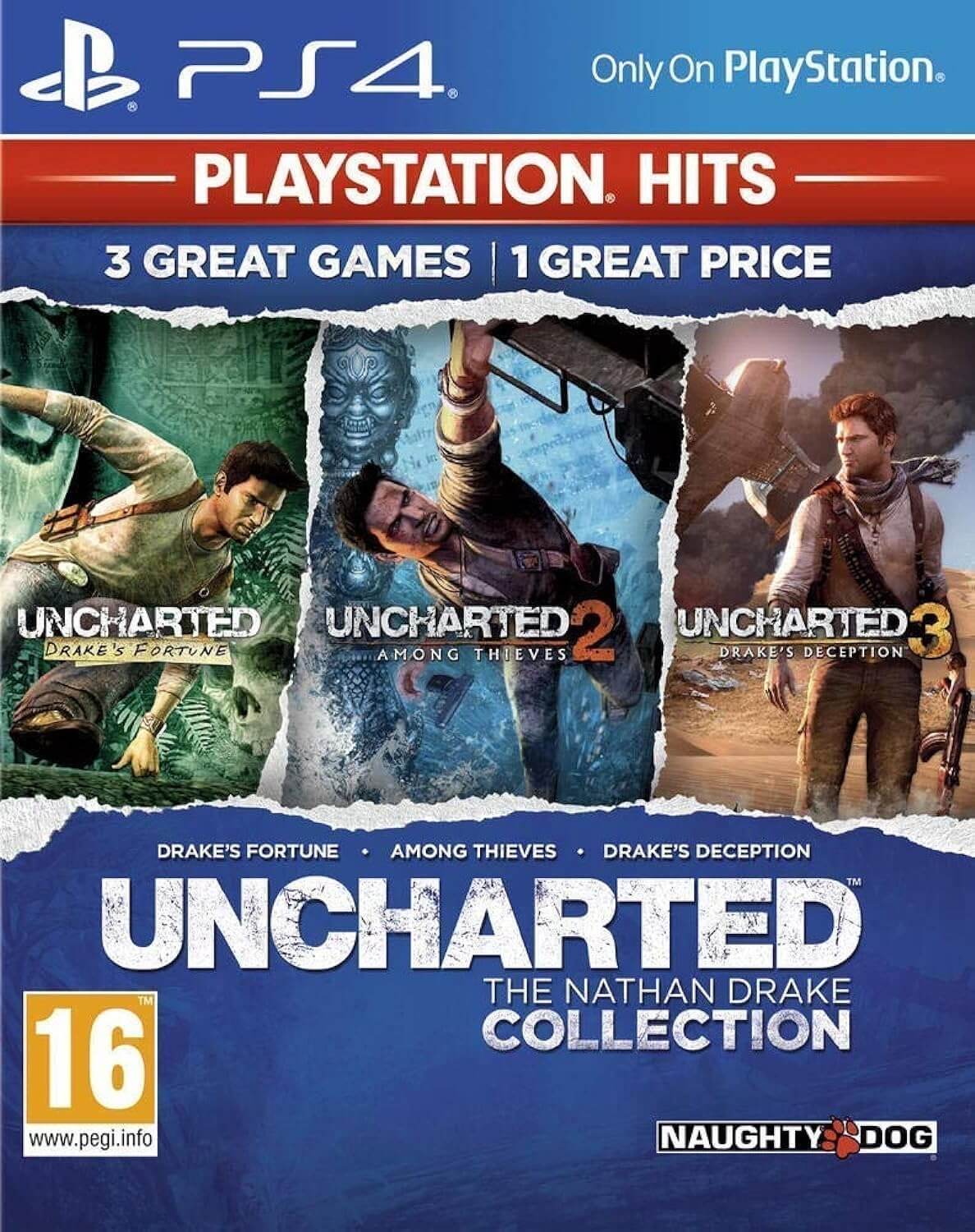GameRaid Video Game Uncharted The Nathan Drake Collection PS4