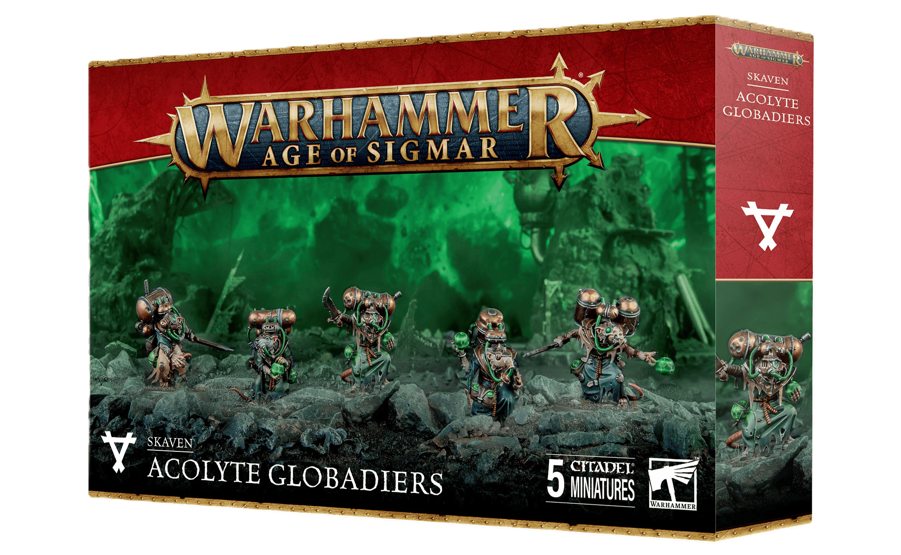 Skaven SKAVEN: ACOLYTE GLOBADIERS 5011921219049