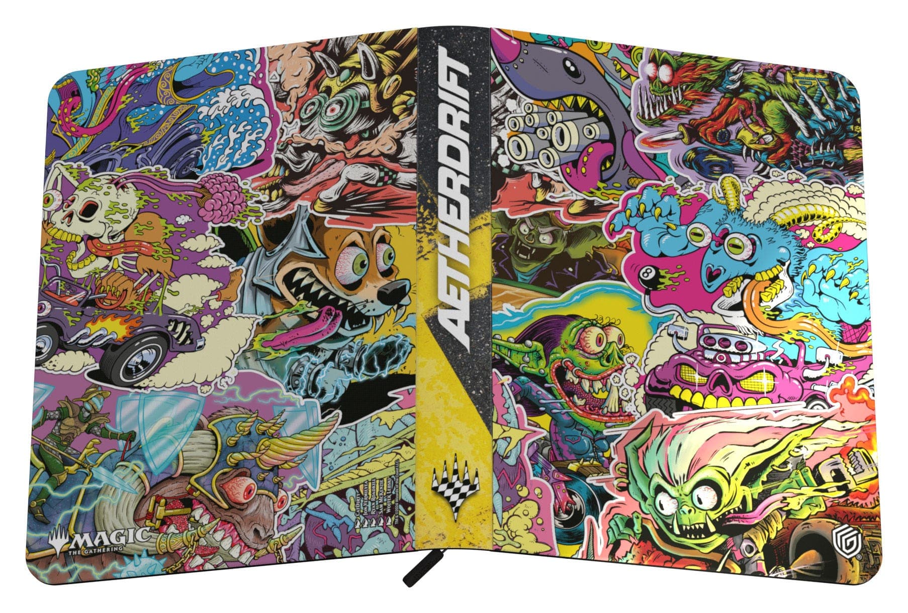 Binders Ultimate Guard Zipfolio 360 Xenoskin - Aetherdrift - Revved-Up Racers 4056133034838