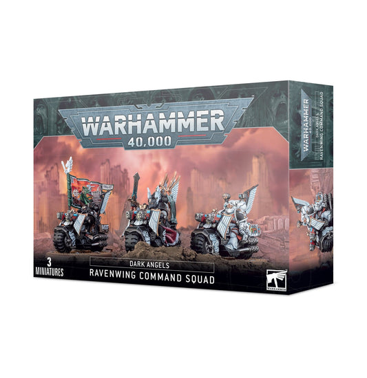 Space Marine DARK ANGELS RAVENWING COMMAND SQUAD 5011921153015