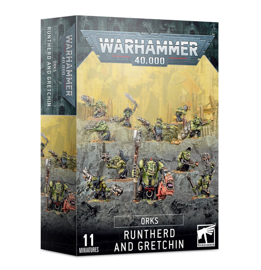 Ork ORKS: RUNTHERD AND GRETCHIN MOB 5011921156986