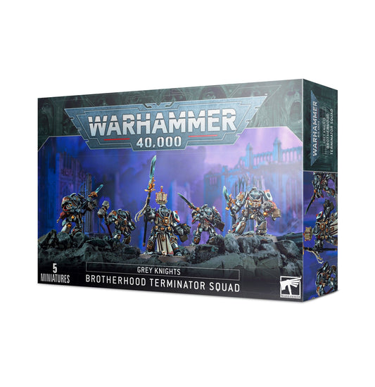 Space Marine GREY KNIGHTS BROTHERHOOD TERMINATOR SQUAD 5011921153770