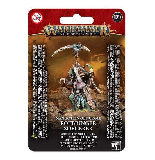 Maggotkin of Nurgle MAGGOTKIN OF NURGLE: ROTBRINGER SORCERER 5011921254781