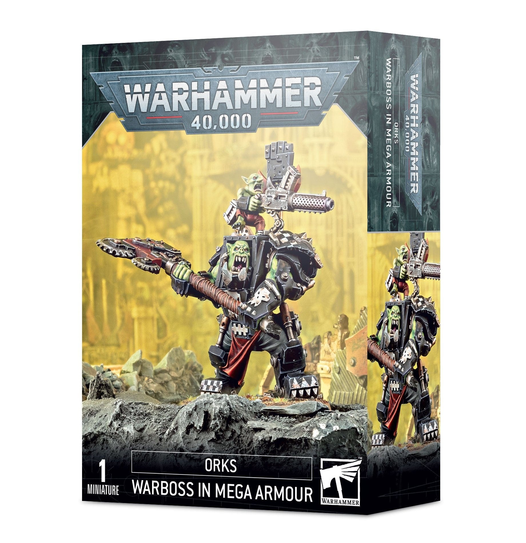 Ork ORKS: ORK WARBOSS IN MEGA ARMOUR 5011921163144