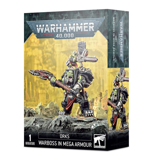 Ork ORKS: ORK WARBOSS IN MEGA ARMOUR 5011921163144