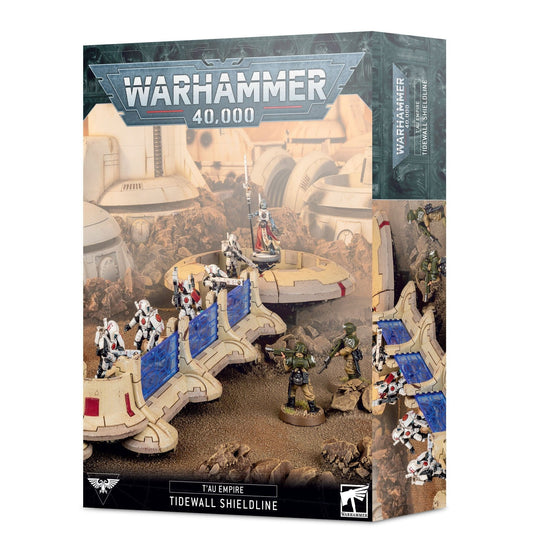 40k Scenery T'AU EMPIRE: TIDEWALL SHIELDLINE 5011921169962