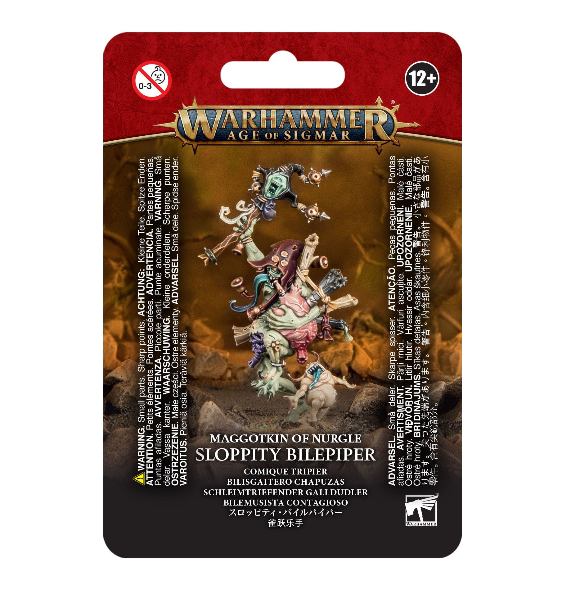 Maggotkin of Nurgle MAGGOTKIN OF NURGLE: SLOPPITY BILEPIPER 5011921170357