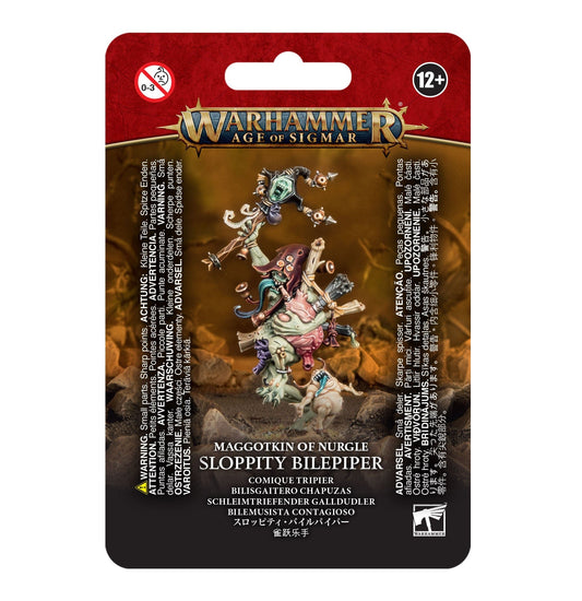 Maggotkin of Nurgle MAGGOTKIN OF NURGLE: SLOPPITY BILEPIPER 5011921170357