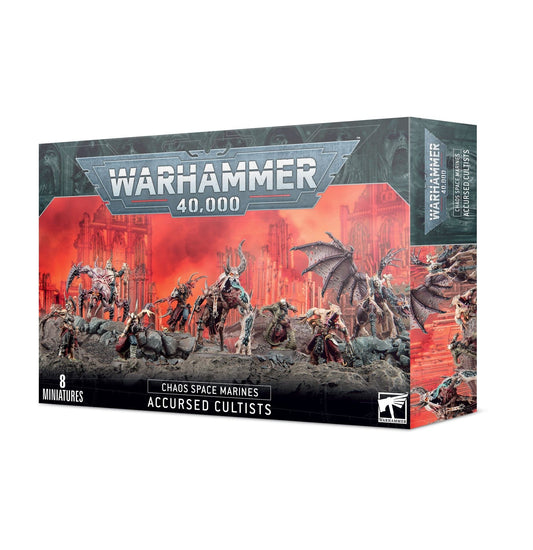 Chaos Space Marine CHAOS SPACE MARINE: ACCURSED CULTISTS 5011921165421