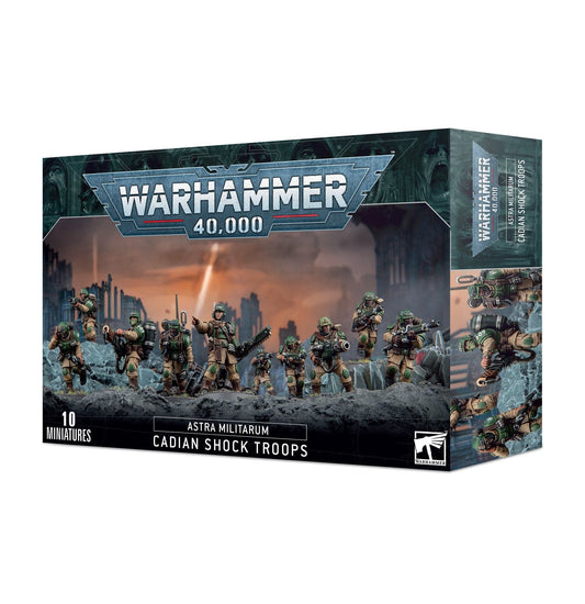ASTRA MILITARUM ASTRA MILITARUM: CADIAN SHOCK TROOPS 5011921182251