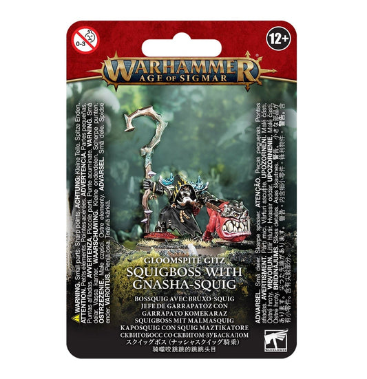 Gloomspite Gitz SQUIGBOSS WITH GNASHA-SQUIG 5011921254552