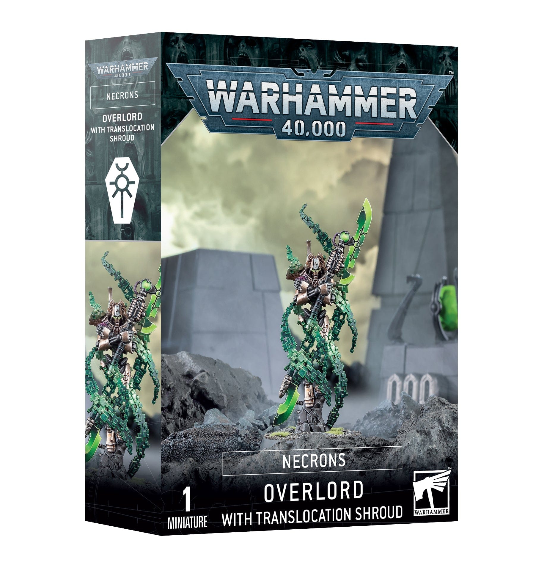 Necron NECRONS: OVERLORD + TRANSLOCATION SHROUD 5011921203024
