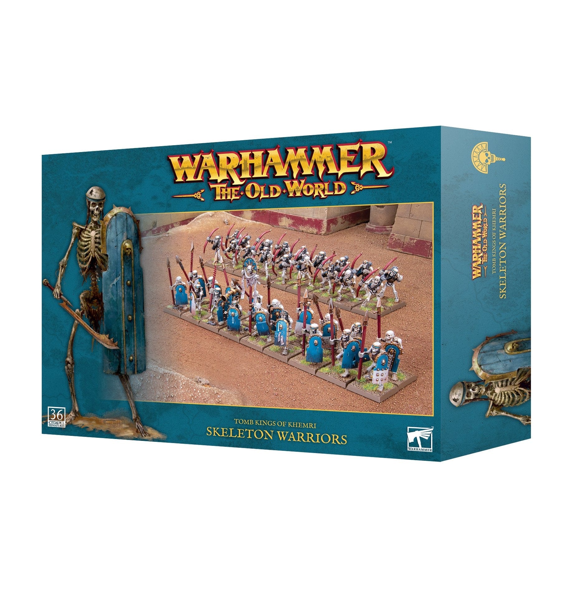 The Old World TOMB KINGS OF KHEMRI: SKELETON WARRIORS 5011921217410