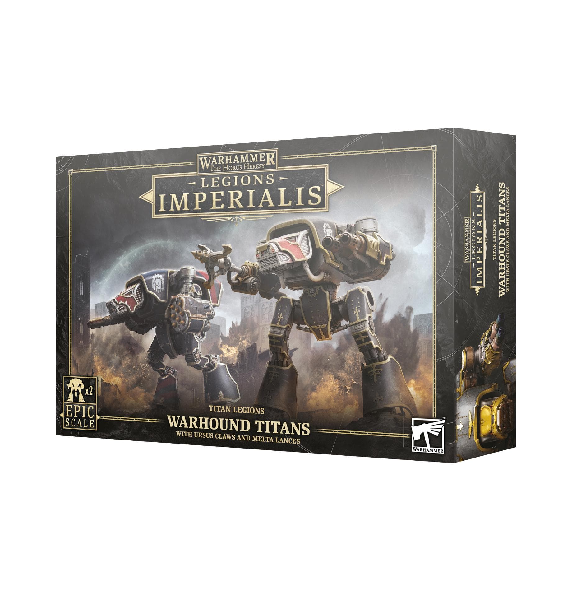 Legions Imperialis LEGIONS IMPERIALIS: WARHOUND TITANS WITH URSUS CLAWS 5011921182664