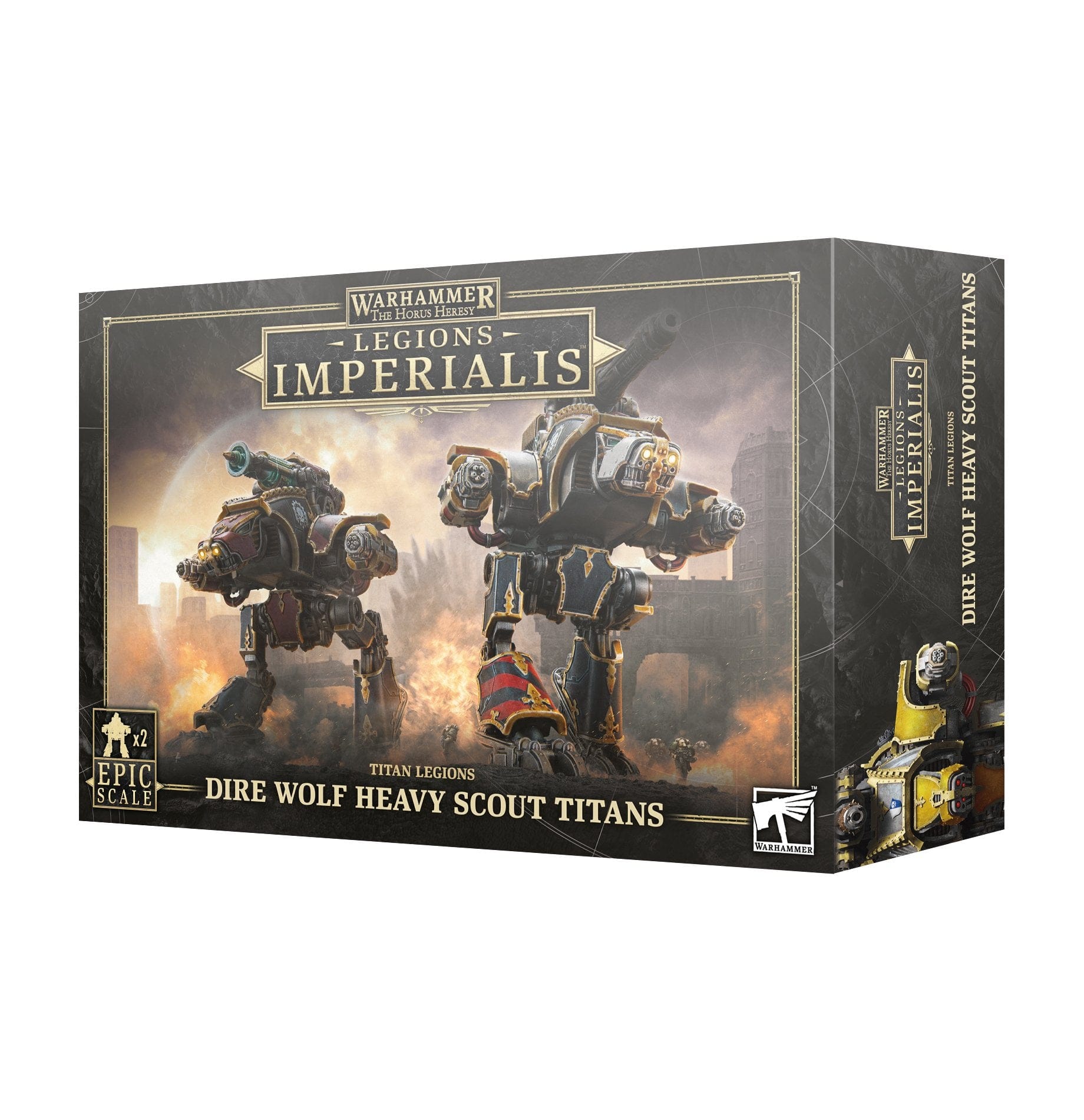 Legions Imperialis LEGIONS IMPERIALIS: DIRE WOLF HEAVY SCOUT TITANS 5011921205547