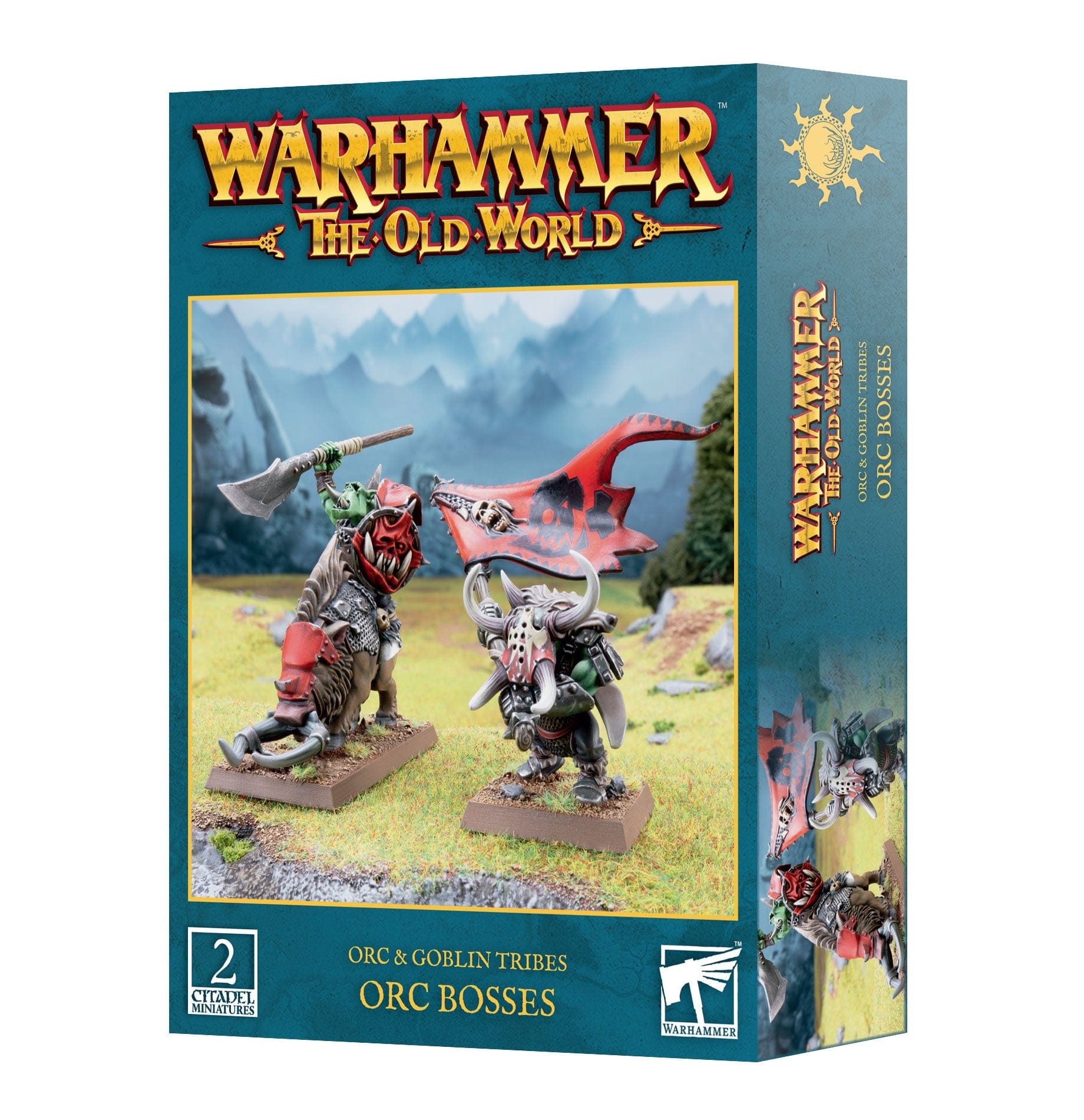 The Old World ORC & GOBLIN TRIBES:  ORC BOSSES 5011921206261