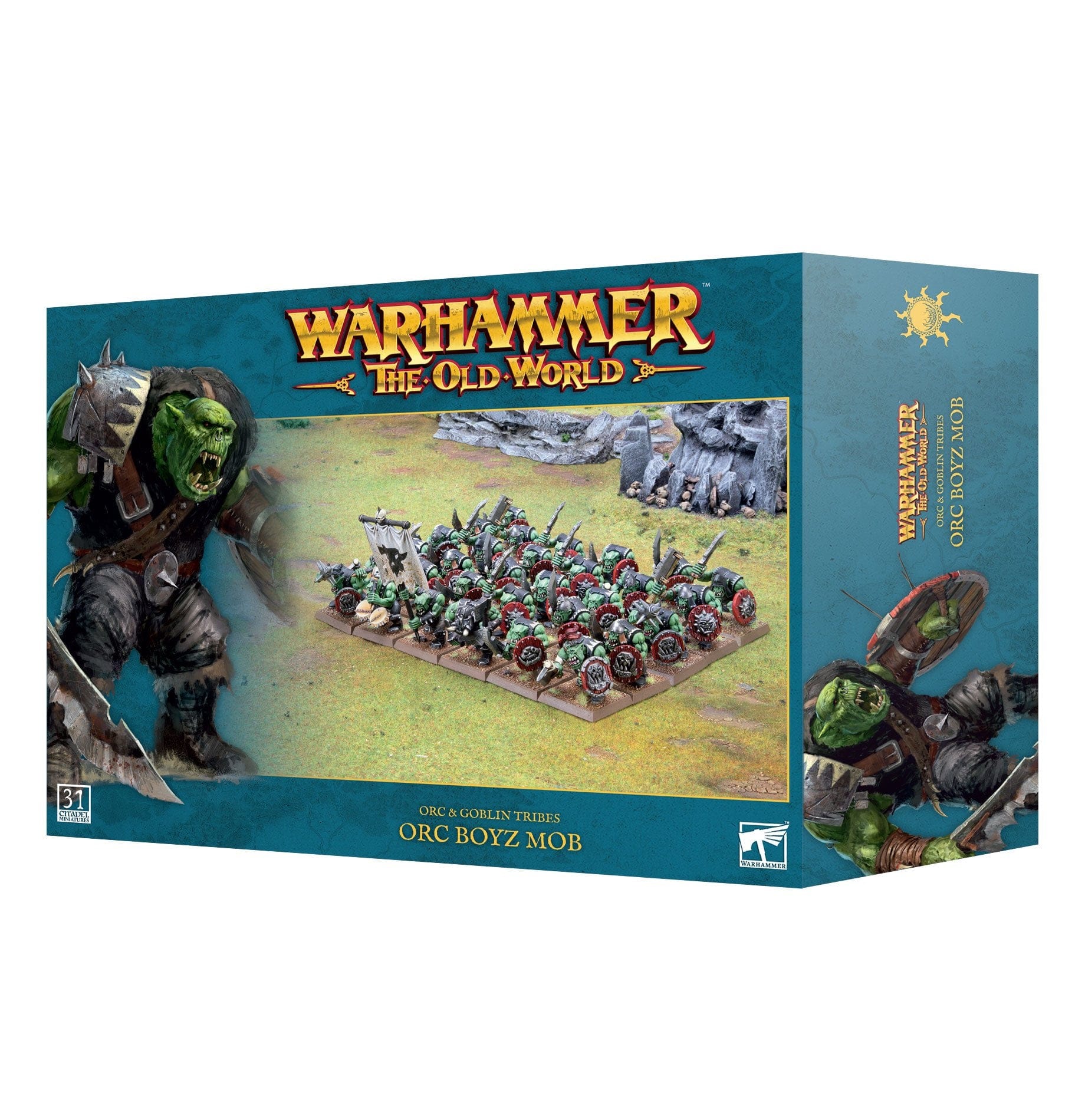 The Old World ORC & GOBLIN TRIBES: ORC BOYZ MOB 5011921206278
