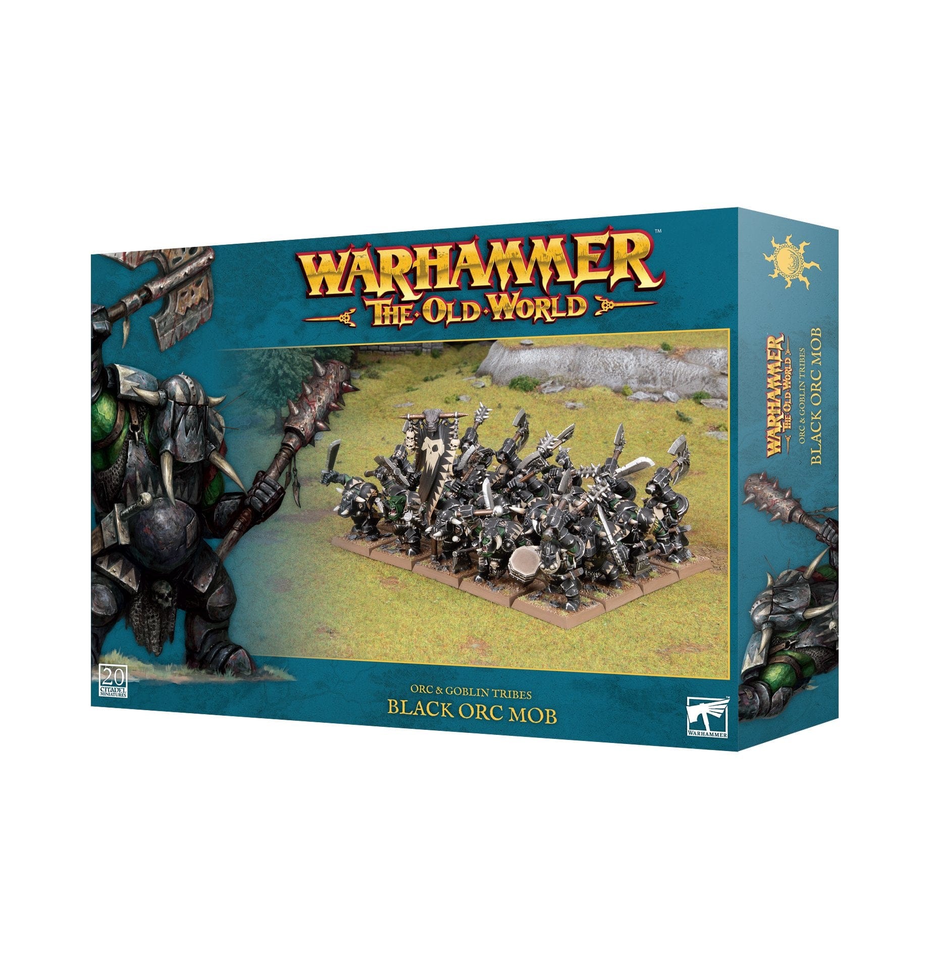The Old World ORC & GOBLIN TRIBES: BLACK ORC MOB 5011921228096