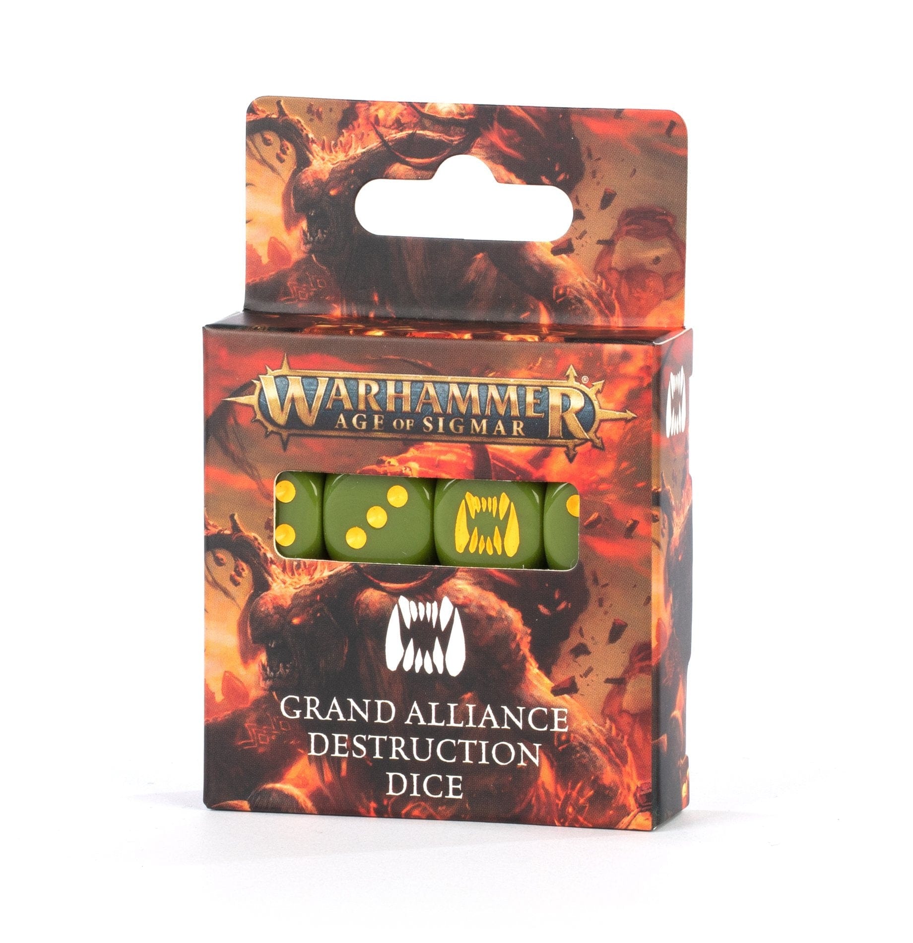 Rule Books AGE OF SIGMAR: GRAND ALLIANCE DESTRUCTION DICE 5011921226412
