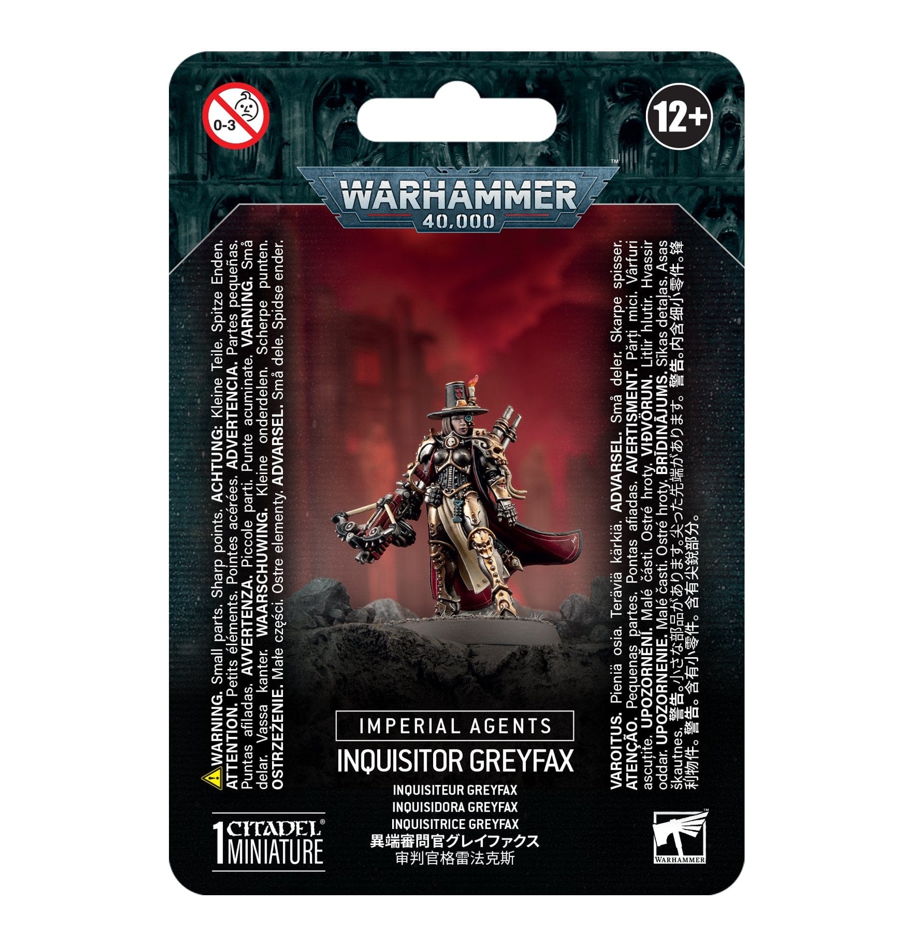 Imperial Agents IMPERIAL AGENTS: INQUISITOR GREYFAX 5011921230334