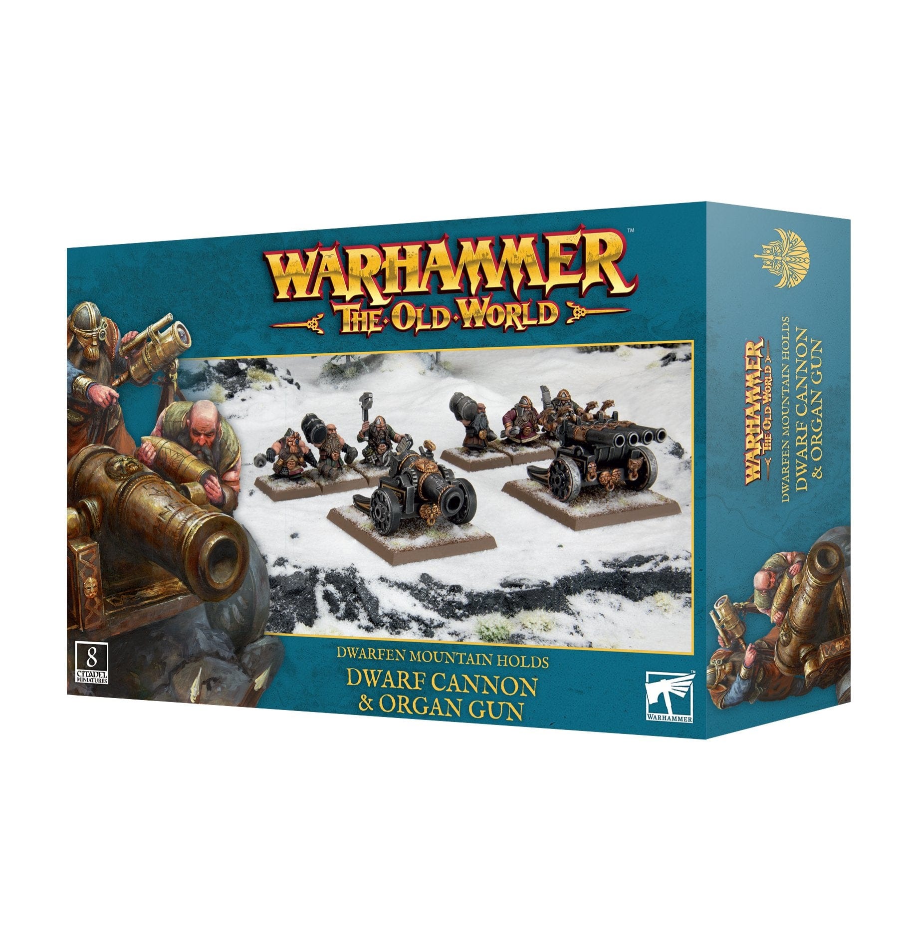 The Old World THE OLD WORLD: DWARFEN MOUNTAIN HOLDS: DWARF CANNON & ORGAN GUN 5011921206841