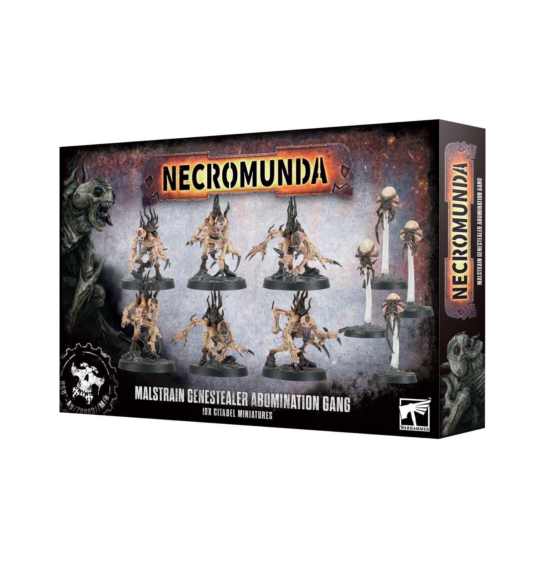 Necromunda NECROMUNDA: GENESTEALER ABOMINATION GANG 5011921204038