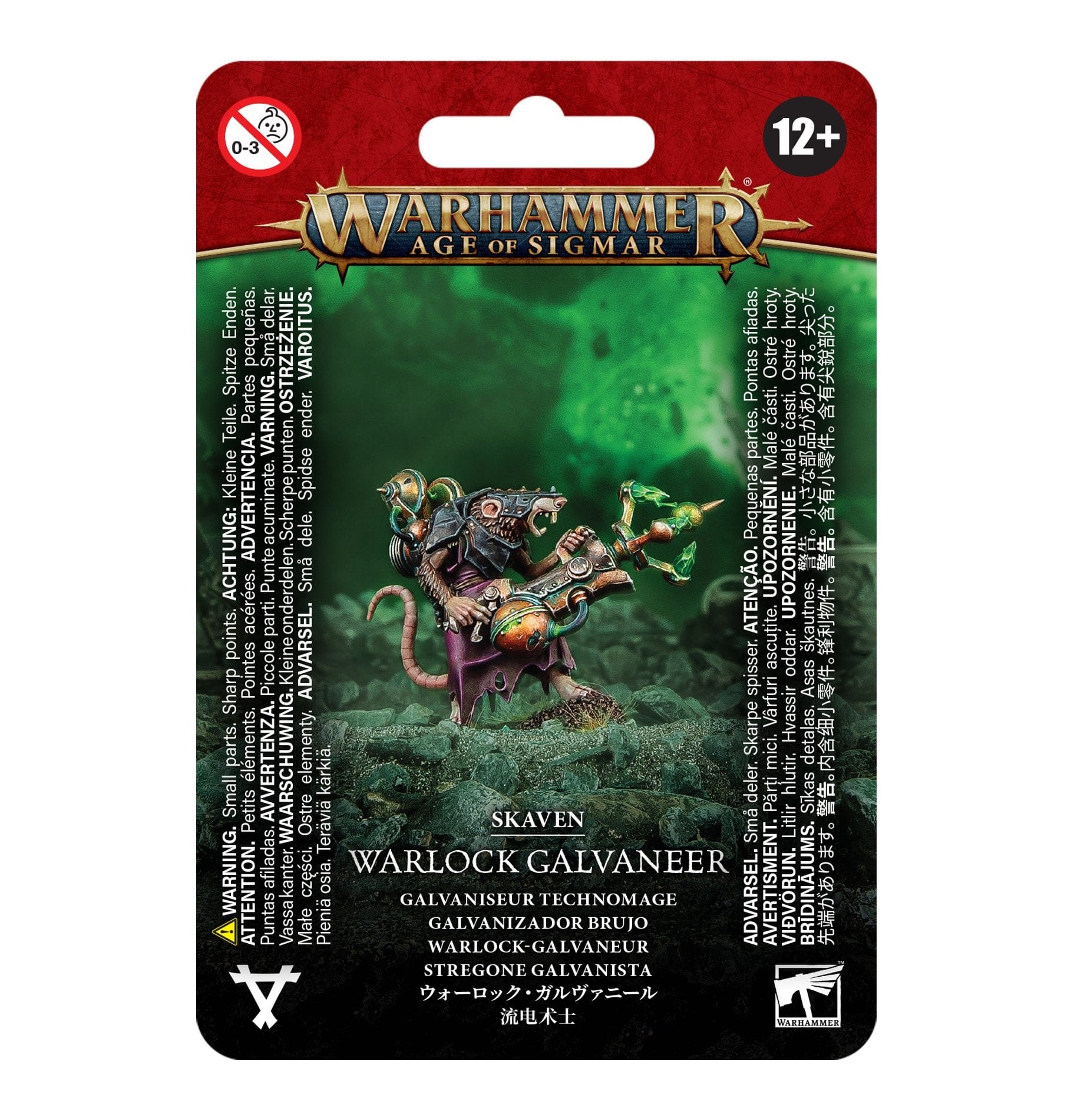 Skaven SKAVEN: WARLOCK GALVANEER 5011921219148