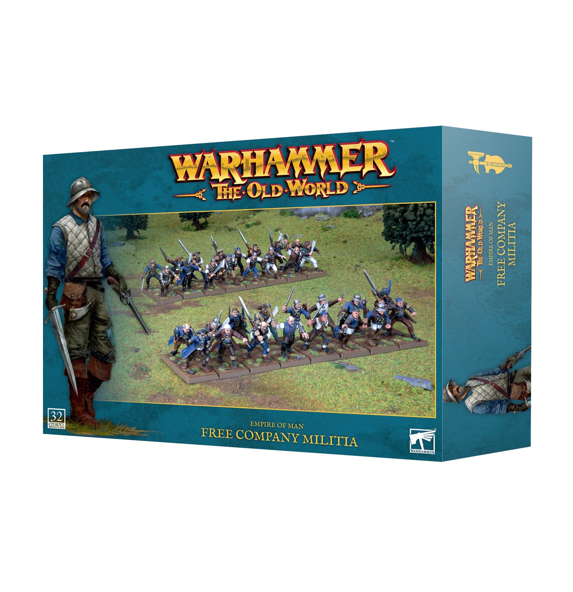 The Old World THE OLD WORLD: EMPIRE OF MAN: FREE COMPANY MILITIA 5011921206391