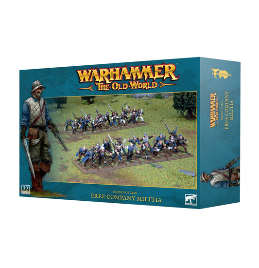 The Old World THE OLD WORLD: EMPIRE OF MAN: FREE COMPANY MILITIA 5011921206391