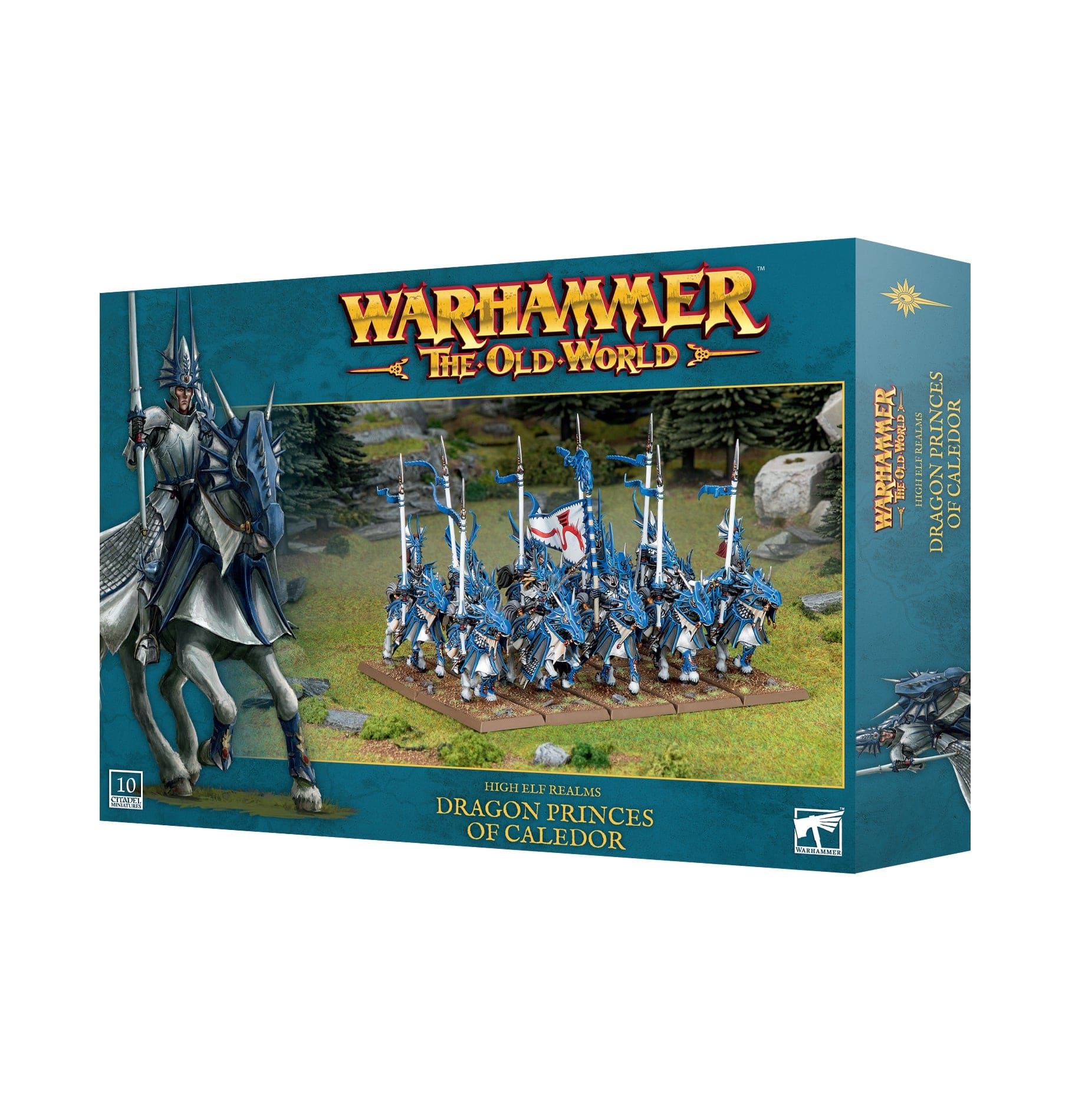 The Old World THE OLD WORLD: HIGH ELF REALMS: DRAGON PRINCES OF CALEDOR 5011921221691