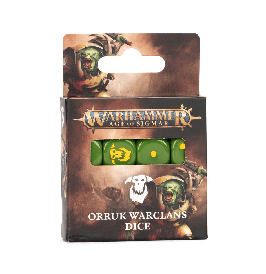 Orruks Warclans AGE OF SIGMAR: ORRUK WARCLANS DICE 5011921205721
