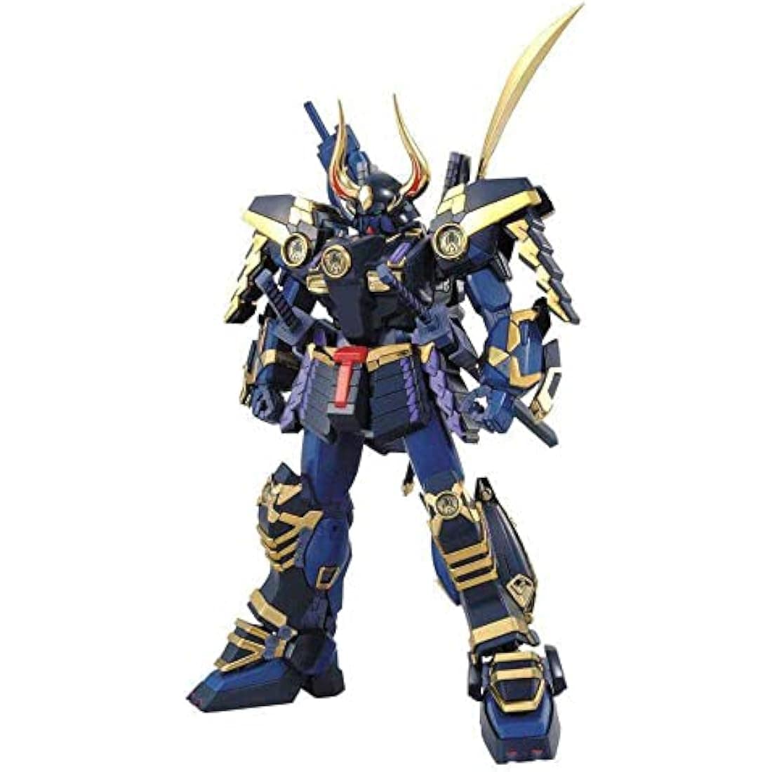 Jolof Store Action Figures Bandai Hobby BAN163119 MUSHA GUNDAM MK-II Gunpla Master Grade Model Kit, Gold