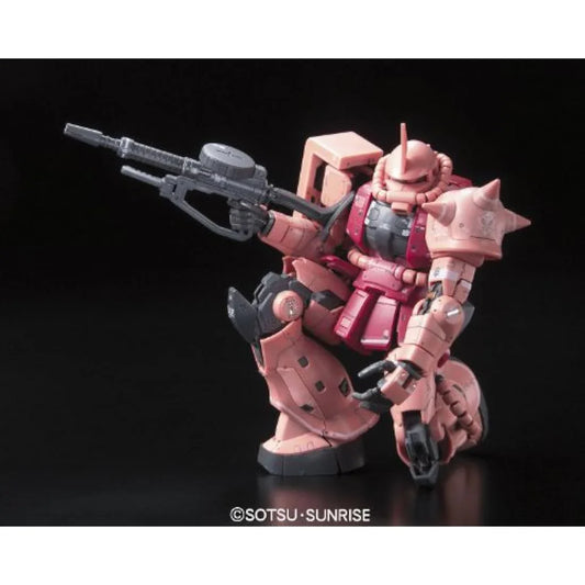 Jolof Store Figures Bandai 83214P # 2 MS-06S Char's Zaku II Mobile Suit Gundam, Hobby RG 1/144 Model Kit, S