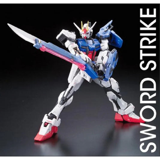 Jolof Store Figures BANDAI Hobby 2159335 RG #6 Skygrasper with Launcher/Sword Pack Gudnam Model Kit Gundam SEED Kira Yamato Gunpla, S