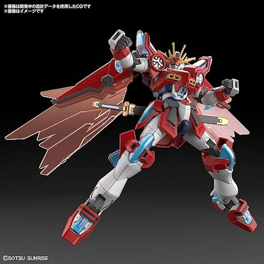 Jolof Store Figures BANDAI Hobby - #4 Shin Burning Gundam Gundam Build Metaverse Spirits HG 1/144
