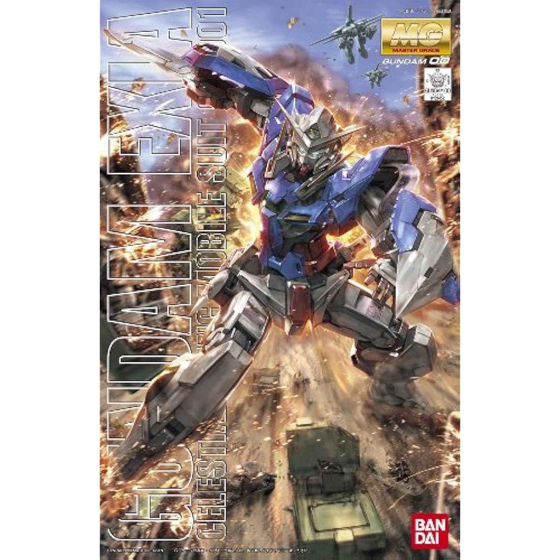 Jolof Store Figures Bandai Hobby - Gundam 00 - Gundam Exia, Bandai Spirits MG 1/100 Model Kit (183241), Green