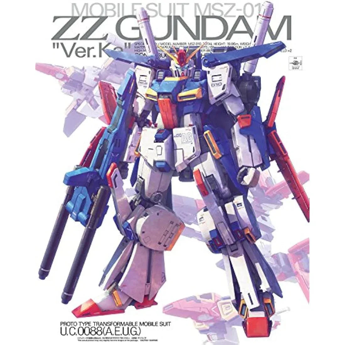 Jolof Store Figures Electronic Arts GUNDAM - MG 1/100 ZZ Gundam Ver. Ka (Campaign) - Model Kit