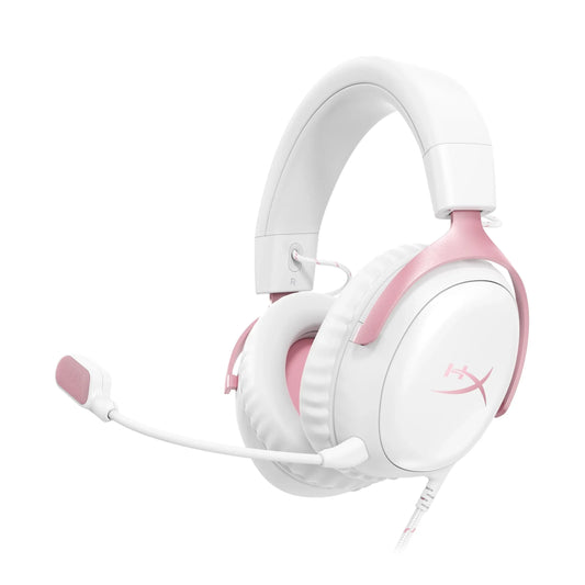Jolof Store HyperX Cloud III ? Wired Gaming Headset, PC, PS5, Xbox Series X|S, Angled 53mm Drivers, DTS, Memory Foam, Durable Frame, Ultra-Clear 10mm Mic, USB-C,