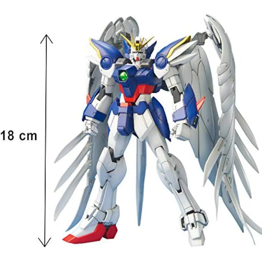 Jolof Store Maquettes Bandai Model Kit GUNDAM - MG Wing Gundam Zero Custom 1/100 - Model Kit, Multicolor, 129454
