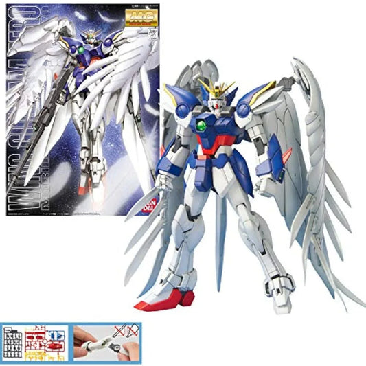 Jolof Store Maquettes Bandai Model Kit GUNDAM - MG Wing Gundam Zero Custom 1/100 - Model Kit, Multicolor, 129454