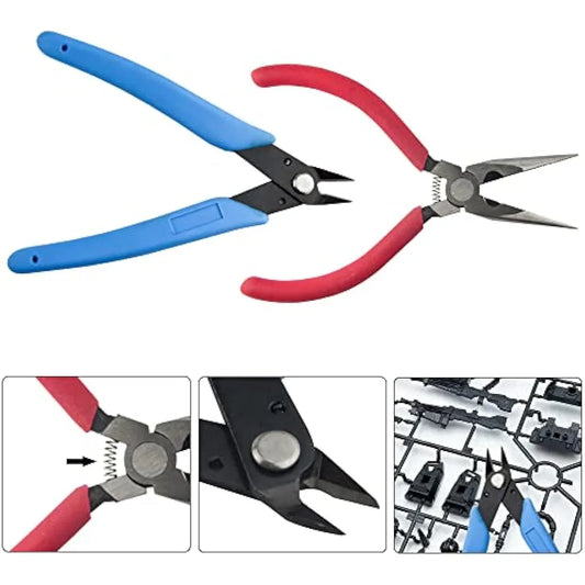 Jolof Store Model Building Tools WMYCONGCONG 62 PCS Gundam Model Tools Kit Modeler Basic Tools Hobby Building Tools Kit for Buildings Cars Airplanes Model Assemble Building Repairing and Fixing