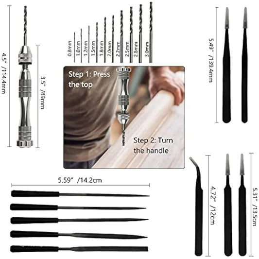 Jolof Store Model Building Tools WMYCONGCONG 62 PCS Gundam Model Tools Kit Modeler Basic Tools Hobby Building Tools Kit for Buildings Cars Airplanes Model Assemble Building Repairing and Fixing