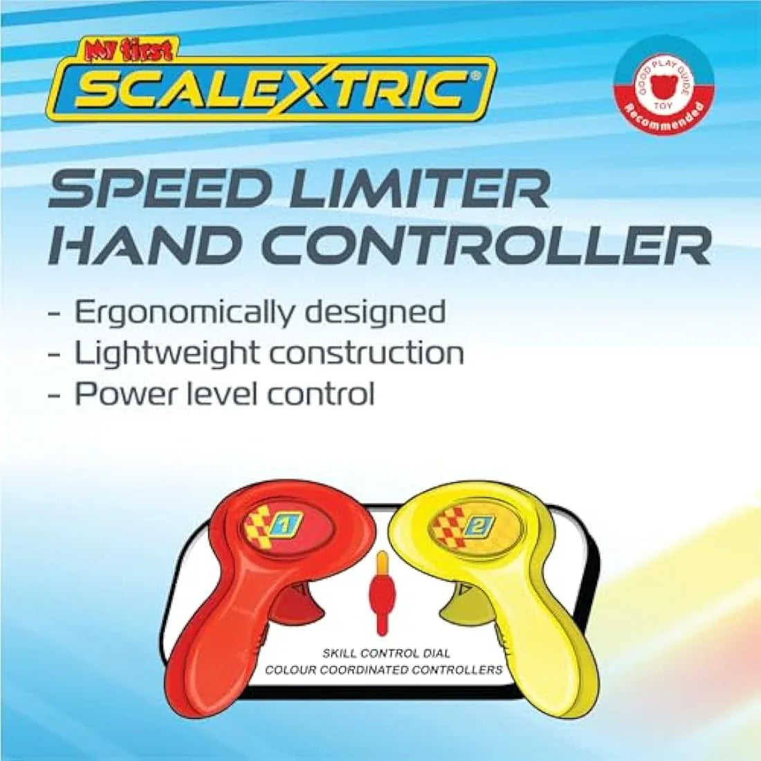 Jolof Store Race Tracks My First Scalextric Racing Track Sets for Kids Ages 3+ - Mains Powered Micro Race Car Set, Toy Cars Race Tracks for Boys. Incl. 1x Speed Track, 2x Racing Cars, 2x Controllers - Kids Toys Gifts