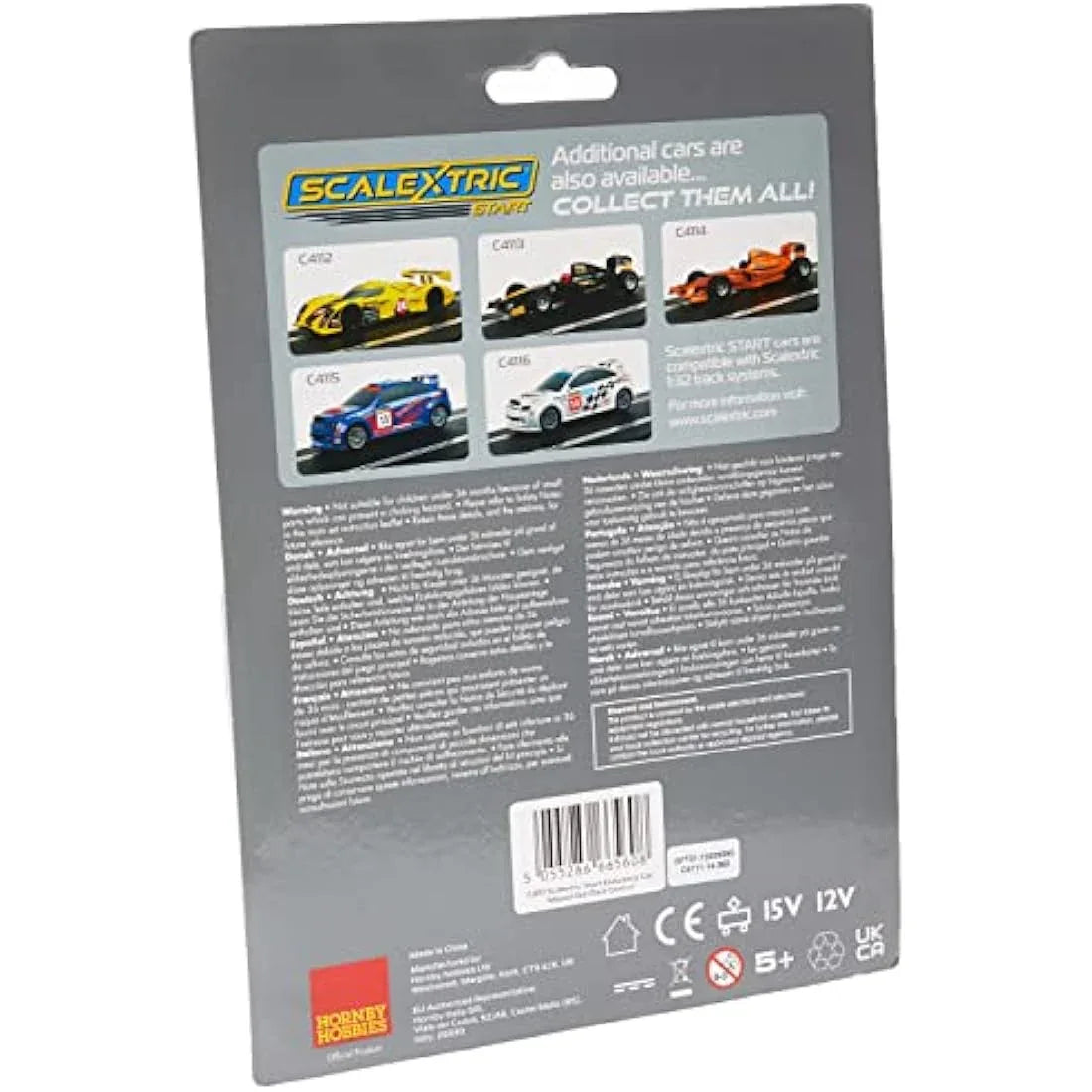 Jolof Store Slot Cars Scalextric Cars - C4111 Start Endurance Car Maxed Out Race Control - Toy Slot Car for use with Scalextric Race Tracks or Set - Small Kids Gift Ideas for Boy/Girl Ages 5+, Scalextric Accessories