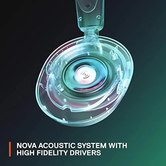 Jolof Store SteelSeries Arctis Nova 1X Xbox Series X/S Gaming Headset - Hi-Fi Drivers - 360° Spatial Audio - AirWeave Memory Foam Ear Cushions - Lightweight - Also compatible with PC, PS5, PS4 - Black