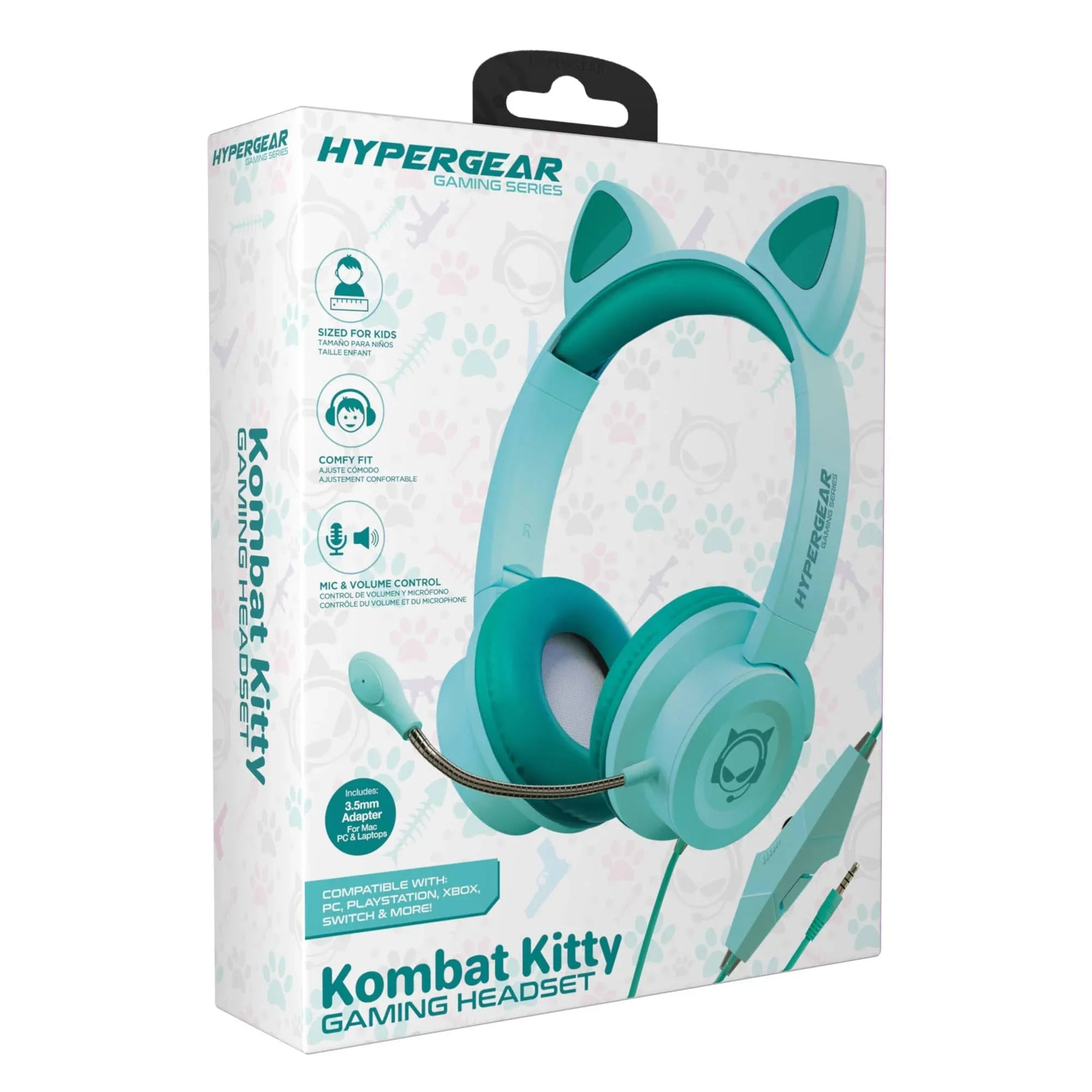 JupiterGear Home headset HyperGear Kombat Kitty Gaming Headset