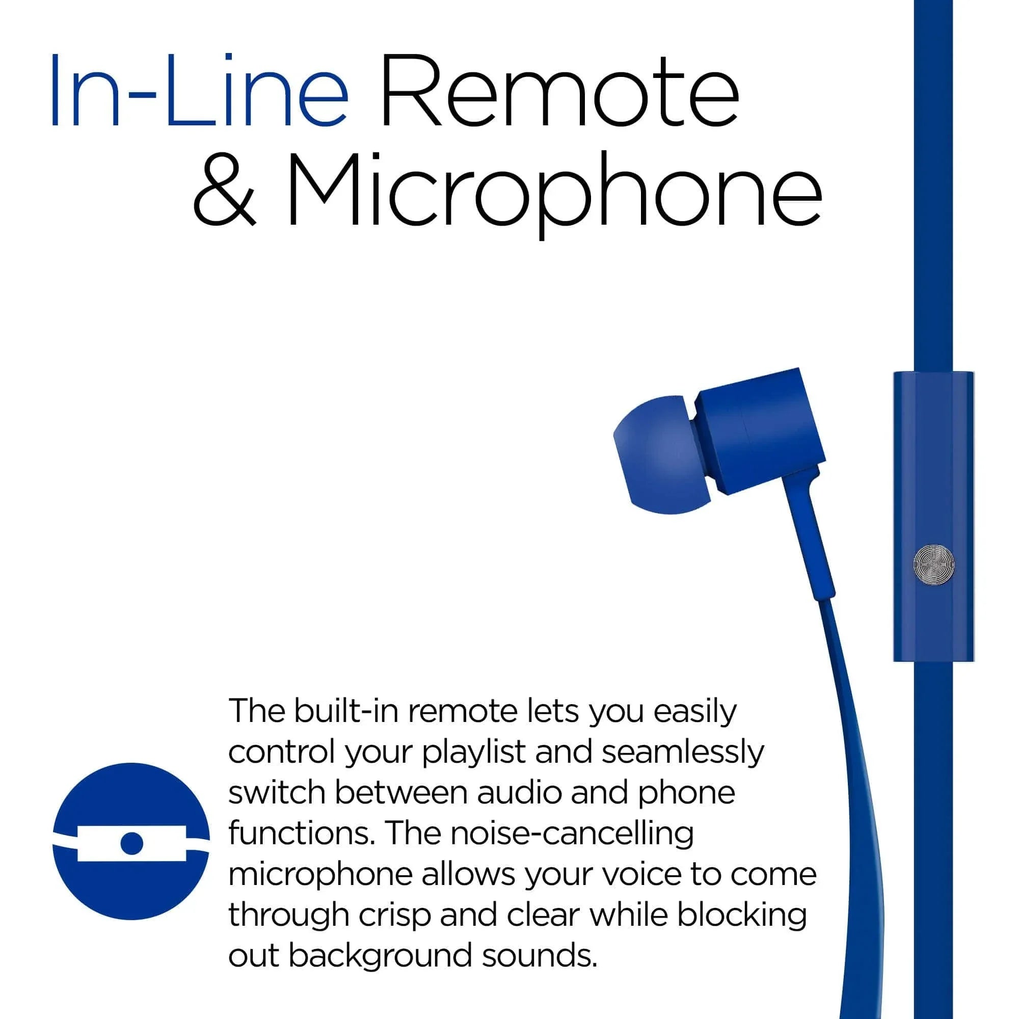 JupiterGear Home HyperGear Low Ryder Earphones with Mic 3.5mm