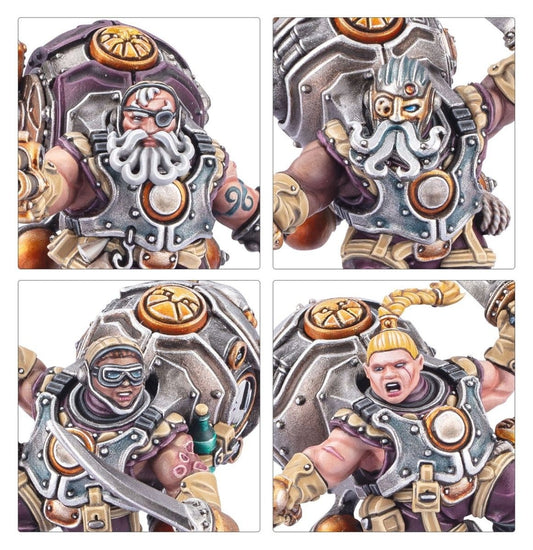 GW Models Kharadron Overlords: Vongrim Harpoon Crew 5011921241378