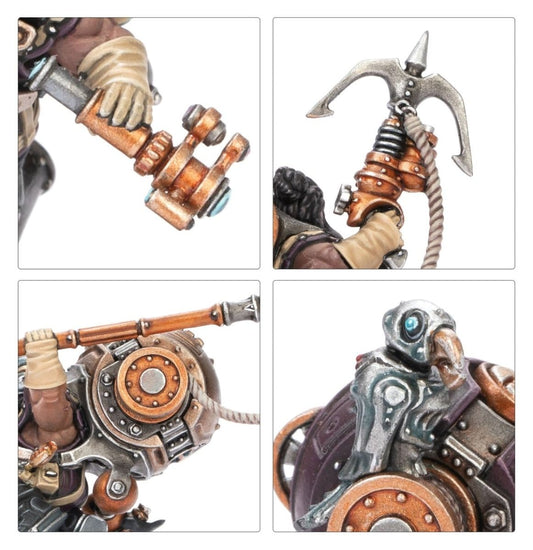 GW Models Kharadron Overlords: Vongrim Harpoon Crew 5011921241378