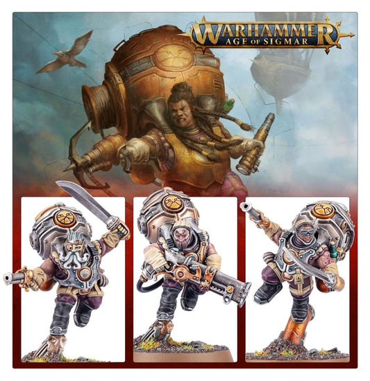 GW Models Kharadron Overlords: Vongrim Harpoon Crew 5011921241378